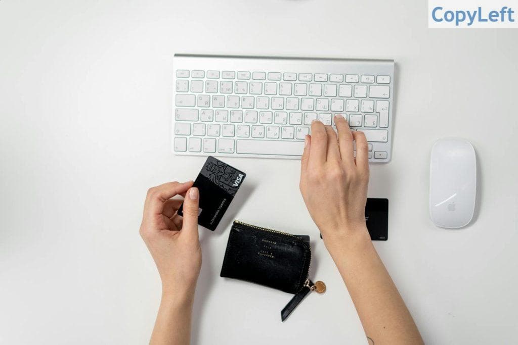 Person Shopping Online
