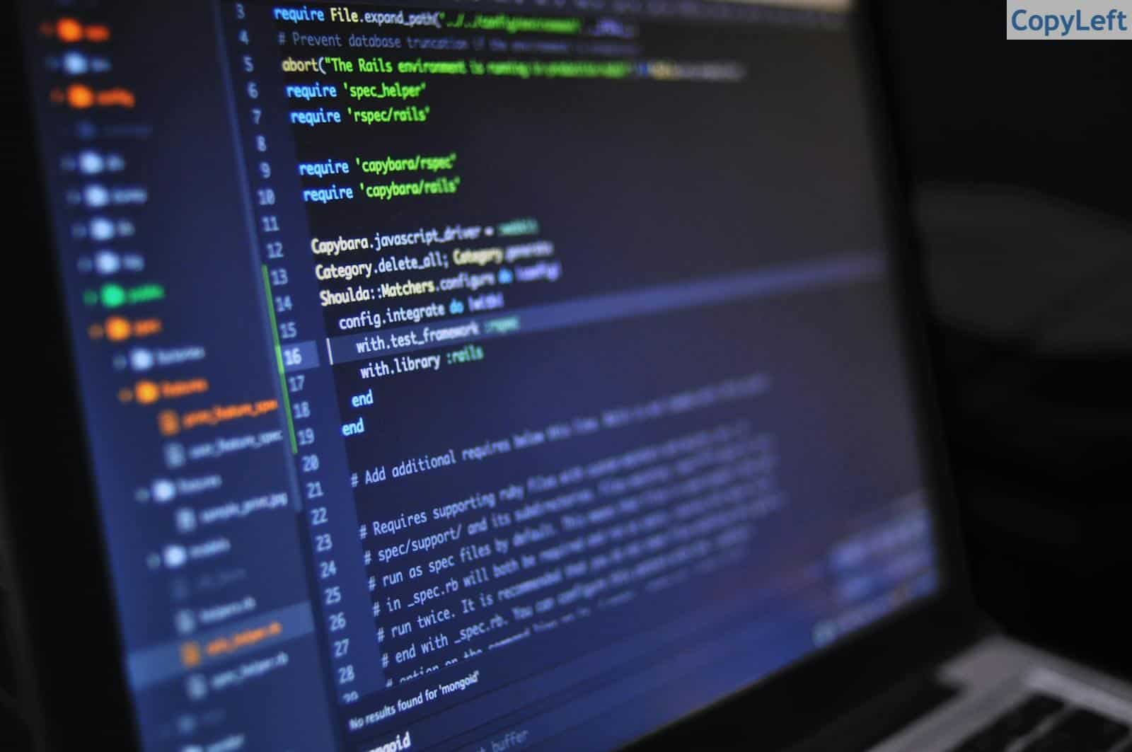 Close Up Photo of Programming of Codes