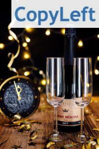 sparkling wine, spirits, bottle