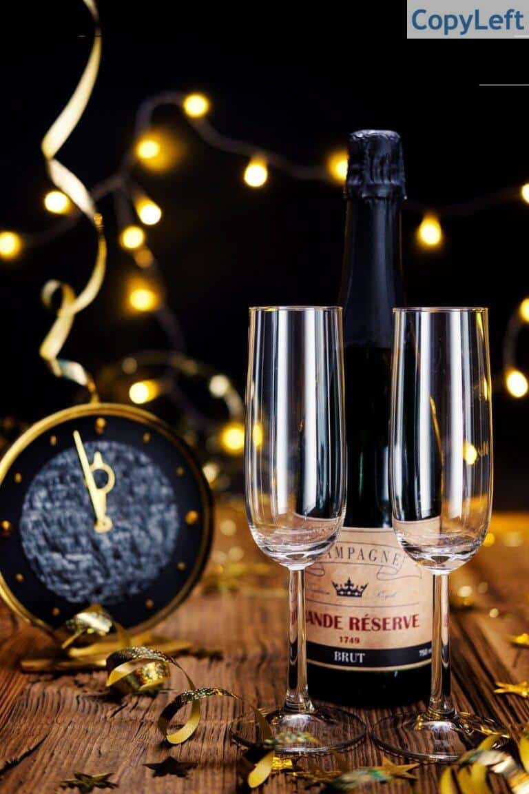 sparkling wine, spirits, bottle